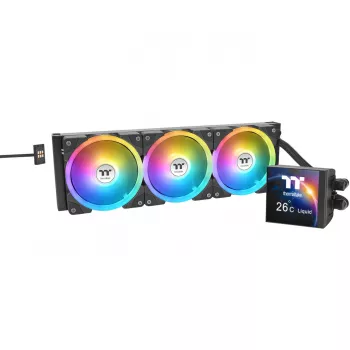 AIO-nestekierro-CPU-jäähdytin THERMALTAKE MAGFloe 360 Ultra — 360 mm:n jäähdytin, RGB-tuulettimet