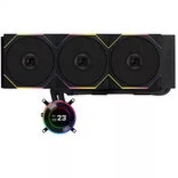 All-in-one-nestjäähdytin Lian Li GA II Hydroshift II LCD-C 360TL 12 cm musta