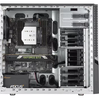 Tietokonekotelo Supermicro SuperChassis GS5A-754K Midi Tower musta, harmaa