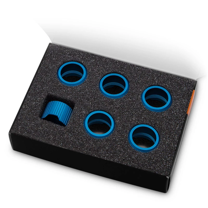 Kiristysrengas EK Water Blocks EK-Quantum Torque 6 kpl:n pakkaus STC 16 sininen