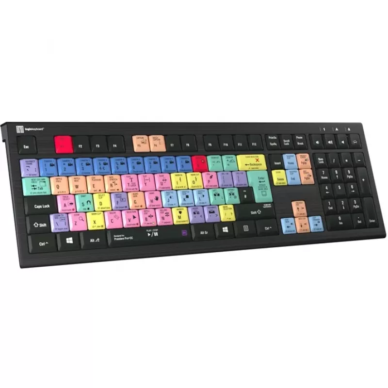 Logickeyboard Adobe Premiere Pro CC ASTRA 2 - näppäimistö