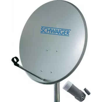 Satelliitti-TV-järjestelmä SCHWAIGER SPI5500SET1 yhdelle käyttäjälle, lautasantennipaketti ilman vastaanotinta