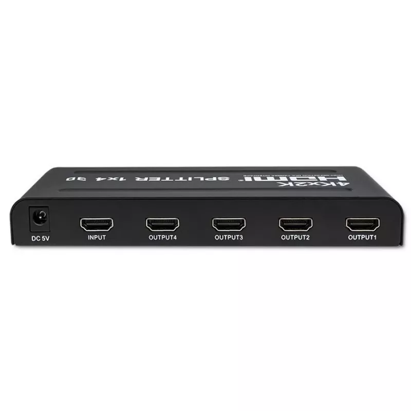 Qoltec 51798 aktiivinen HDMI-jakaja 4 x HDMI 4K x 2K | 3.4Gb/s