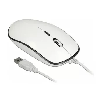 Hiiri DeLOCK 12532 toimisto molempikätinen USB Type-A optinen 3200 DPI