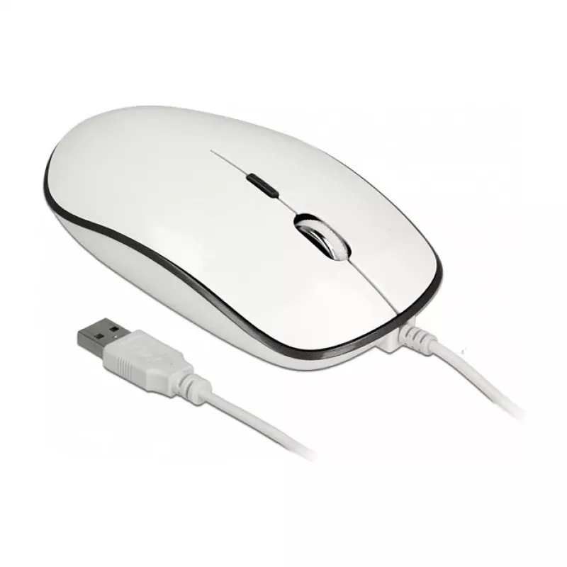 Hiiri DeLOCK 12532 toimisto molempikätinen USB Type-A optinen 3200 DPI