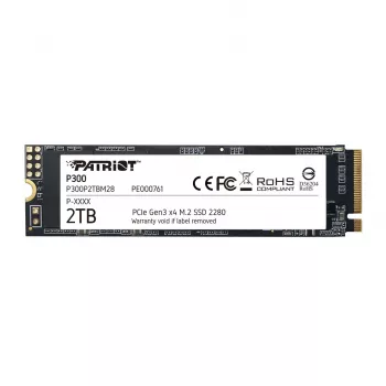 SSD-kiintolevy Patriot Memory 2 TB M.2 PCI Express 3.0 NVMe P300