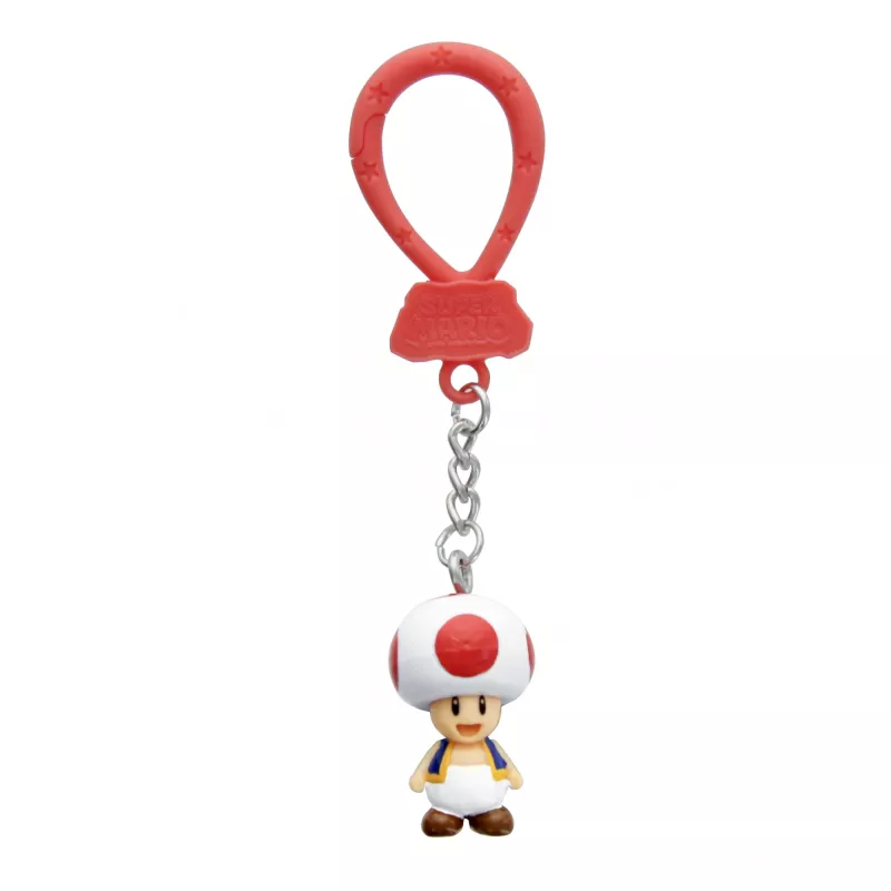 Backpack Buddies avaimenperäsarja Paladone Super Mario CDU, 24 kpl – eri hahmoja, keräilytarvike