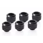 Liitinsarja Alphacool 17475 — messinkiliittimet, musta, Ø 22 mm, K 20 mm