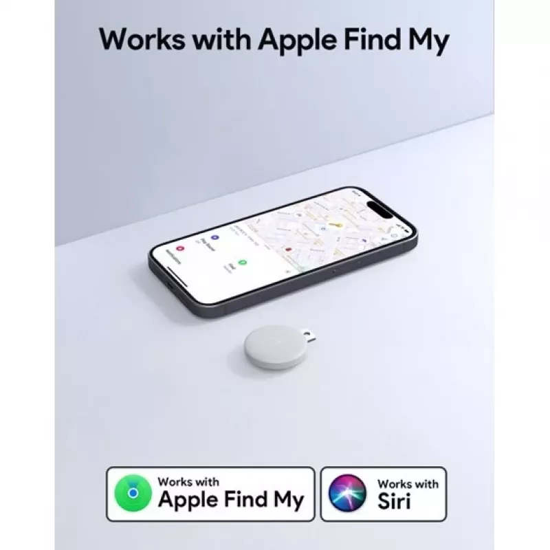 AUKEY Smart Mini Air Tag Bluetooth-seurantalaite Apple Track Mate 1 -sarja TM-10