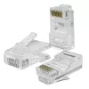 RJ45-liitin QOLTEC 54544 CAT6 UTP, 100 kpl:n pakkaus
