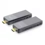 Langaton HDMI-jatkosarja DIGITUS DS-55359 — 4K/60Hz, 150 m, AV-lähetin ja -vastaanotin