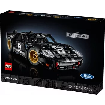 LEGO TECHNIC 42223 1966 Ford GT40 MKII kilpa-auto