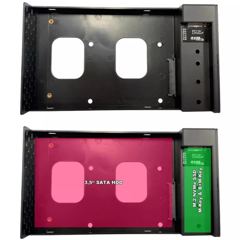HDD-/SSD-kotelo LC-Power LC-DOCK-C-35-M2 3,5 tuumaa USB Type-C 10 Gbit/s