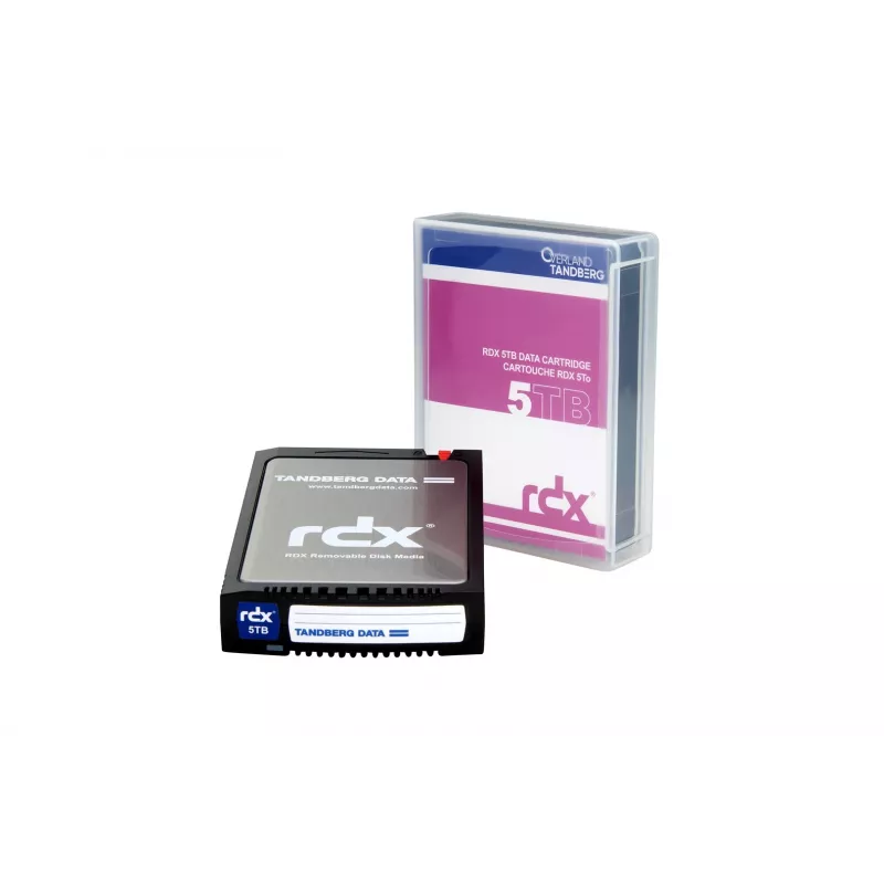 Overland-Tandberg 8862-RDX 5 TB RDX HDD -kasetti, musta (1 kpl)