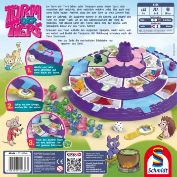 Schmidt Spiele Turm der Tiere, lautapeli