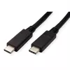 ROLINE USB3.2Gen2 kaapeli PD 20V5A Type-C-C ST/ST 0,5 m - kaapeli - digitaalinen/data - 0,5 m (11.99.9057)