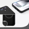 4smarts Silicone Case Cupertino 541337 suojakuori Samsung Galaxy A56 -puhelimelle, musta