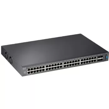 Zyxel XGS2210-52 hallittu L2 Gigabit Ethernet (10/100/1000) 1U musta