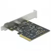 DeLOCK - USB-sovitin - PCIe 3.0 x4 Low-Profile - USB 3.2 Gen 2x2 x 1 (89036)