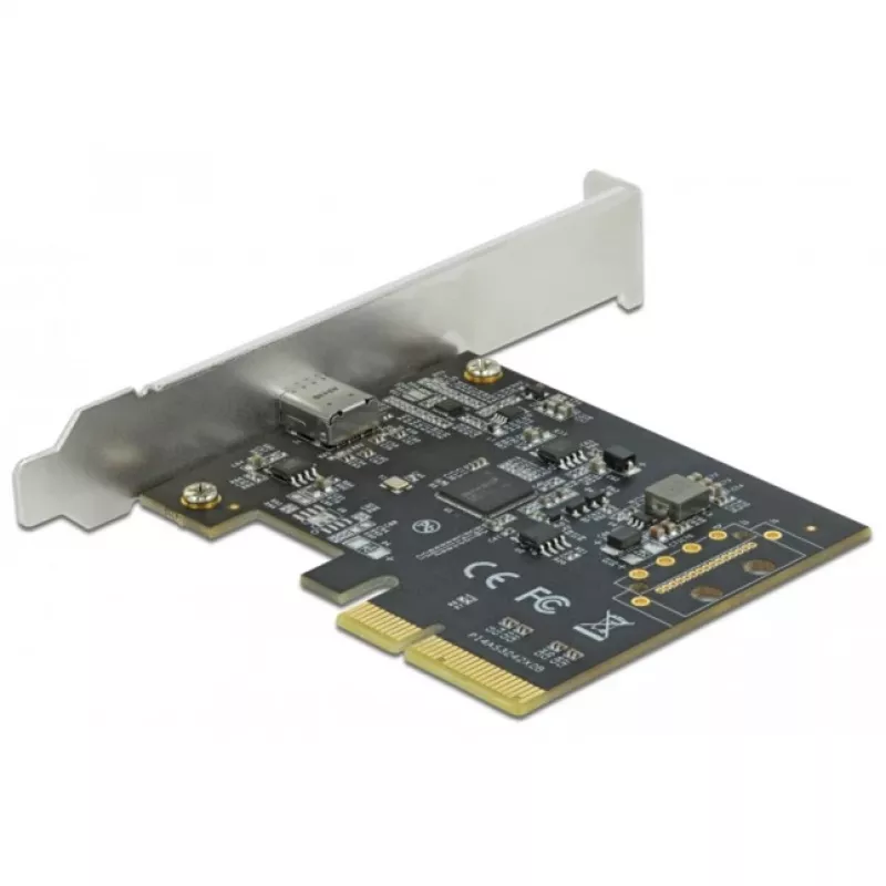 DeLOCK - USB-sovitin - PCIe 3.0 x4 Low-Profile - USB 3.2 Gen 2x2 x 1 (89036)