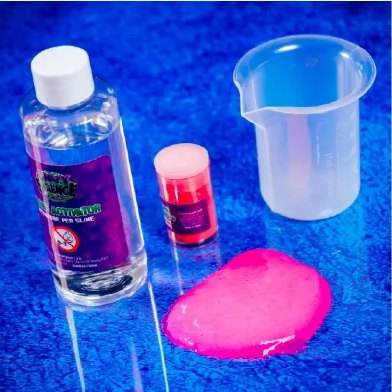 Liscianigiochi tiedesarja Crazy Science Slime Chameleon 304-PL89246 – opetuksellinen limakokeilusarja