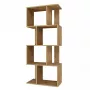 Hylly FIESTA 4P 59.5x30x140 cm, artisan-tammi