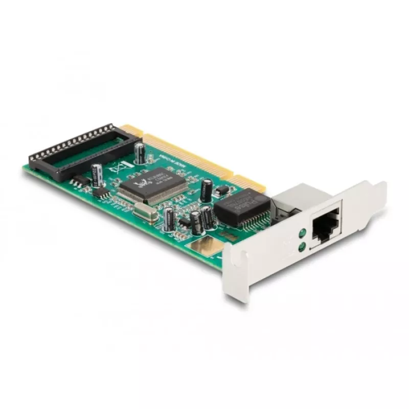 DeLOCK PCI-kortti 1 x RJ45 Gigabit LAN RTL Full-Height Low-Profile