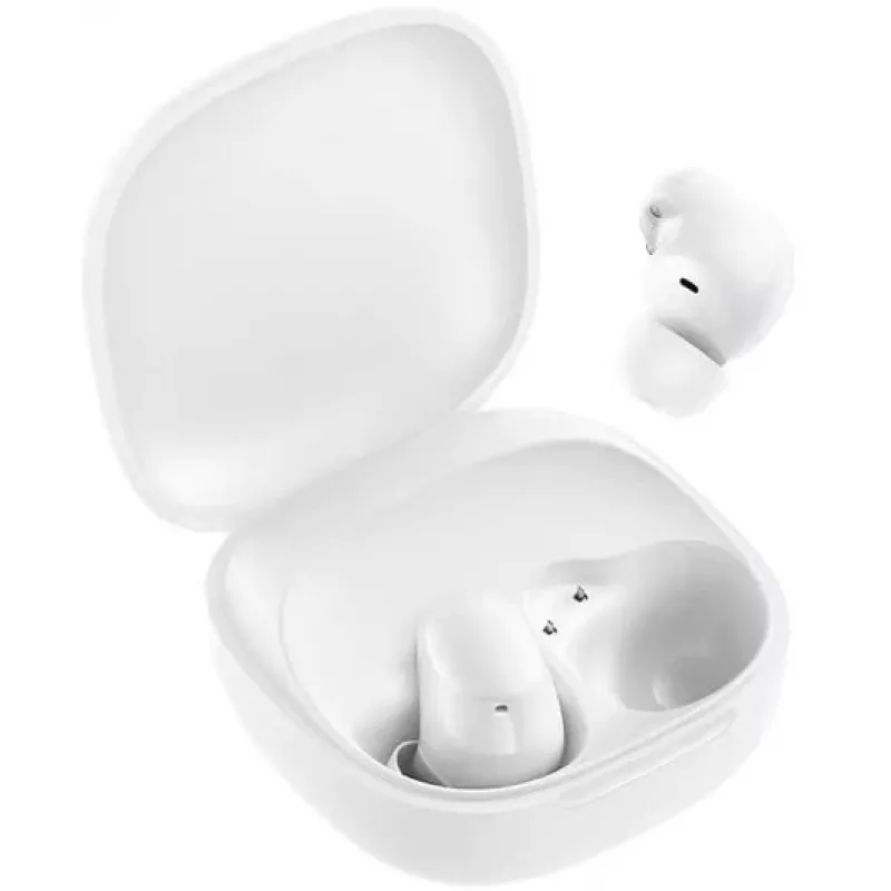 Langattomat in-ear-kuulokkeet Xiaomi Buds 6 Play Bluetoothilla, USB Type-C-lataus, valkoinen
