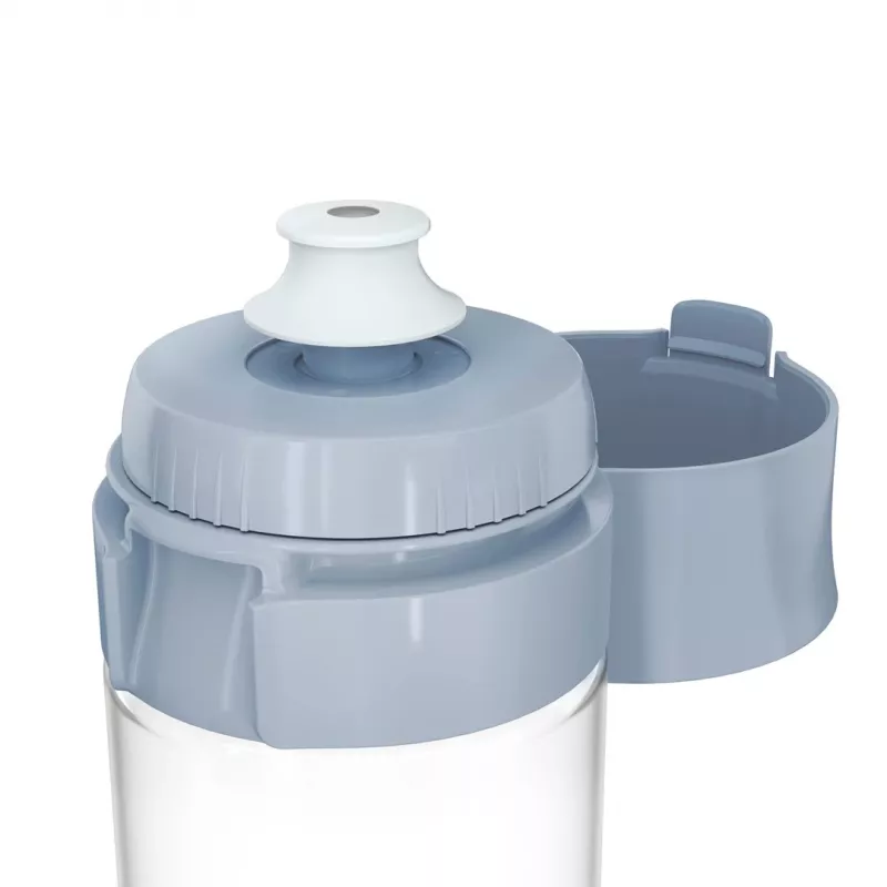 Suodatinpullo BRITA Vital pastellinsininen 600 ml 2 MicroDisc-suodattimella, BPA-vapaa, konepesunkestävä