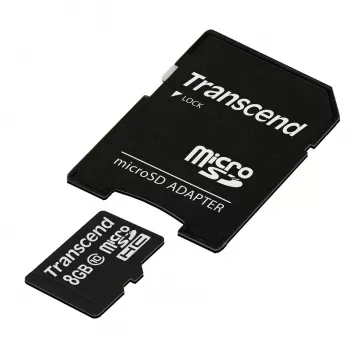Transcend Premium - flash-muistikortti (microSDHC/SD-sovitin sisältyy)