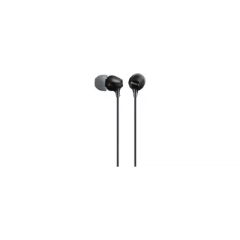 Sony MDR-EX15AP, johdollinen, 8 - 22000 Hz, puhelut/musiikki, 3 g, kuulokemikrofoni, musta