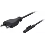 Verkkolaite Microsoft Surface 65 W — AC-laturi sisäkäyttöön Surface-kannettaville ja -tableteille, musta, 65 W