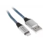 Lightning-kaapeli Tracer TRAKBK46269 1 m musta sininen hopea