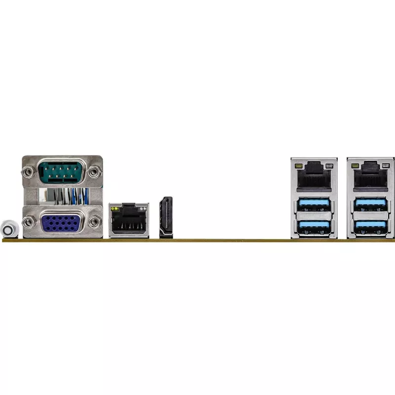 ASRock Rack E3C252D4U emolevy, Intel C252, LGA 1200, micro ATX, USB 3.2 Gen 1, 2x Gigabit LAN, sisäänrakennettu grafiikka