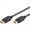 Kaapeli DisplayPort 1.4 uros > DisplayPort uros (musta, 2 metriä, 8K)