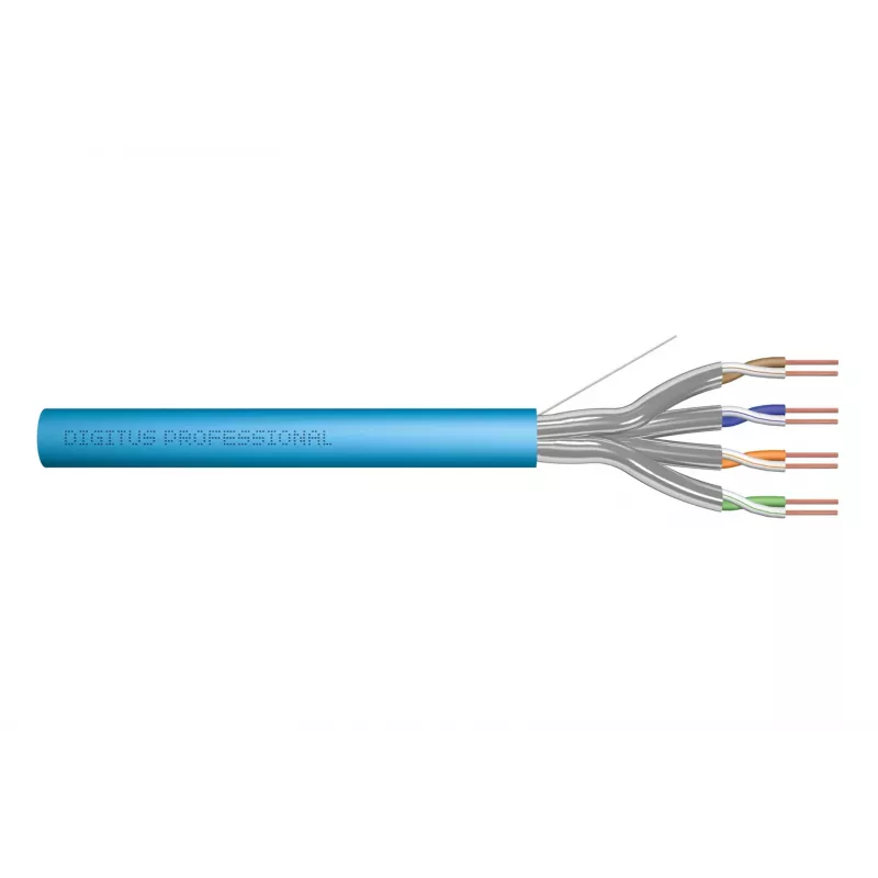 Verkkokaapeli Digitus DK-1624-A-VH-1 RJ45 Cat6a 100 m sininen