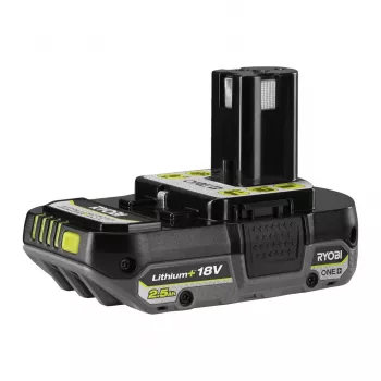 Ryobi RB18L25, akku, litiumioni (Li-Ion), 2,5 Ah, 18 V, musta, vihreä, 1 kpl