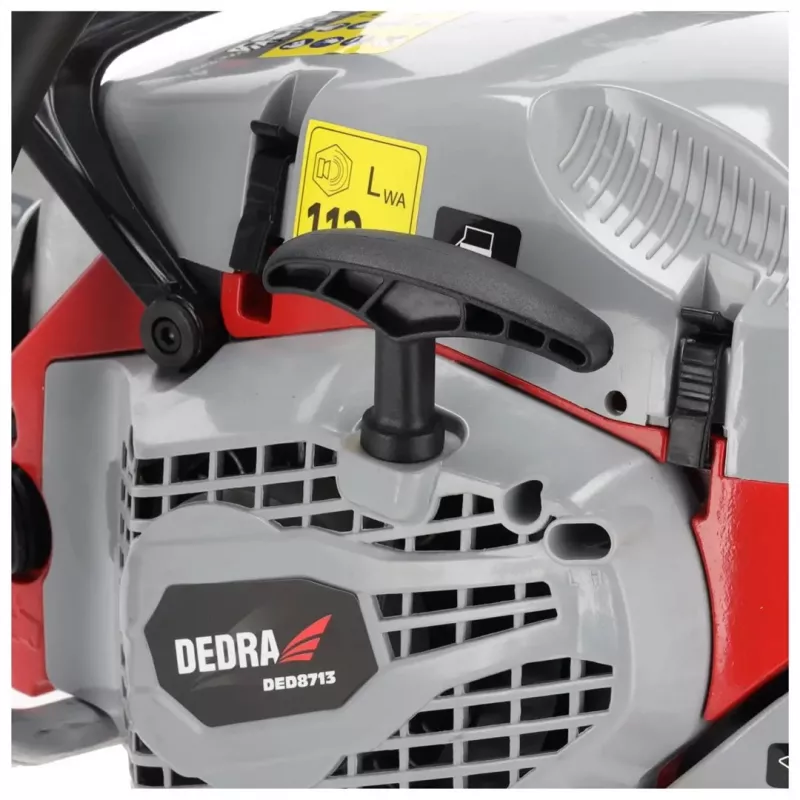 DEDRA DED8713 bensiinikäyttöinen moottorisaha, 2,9 kW, 50 cm terälevy