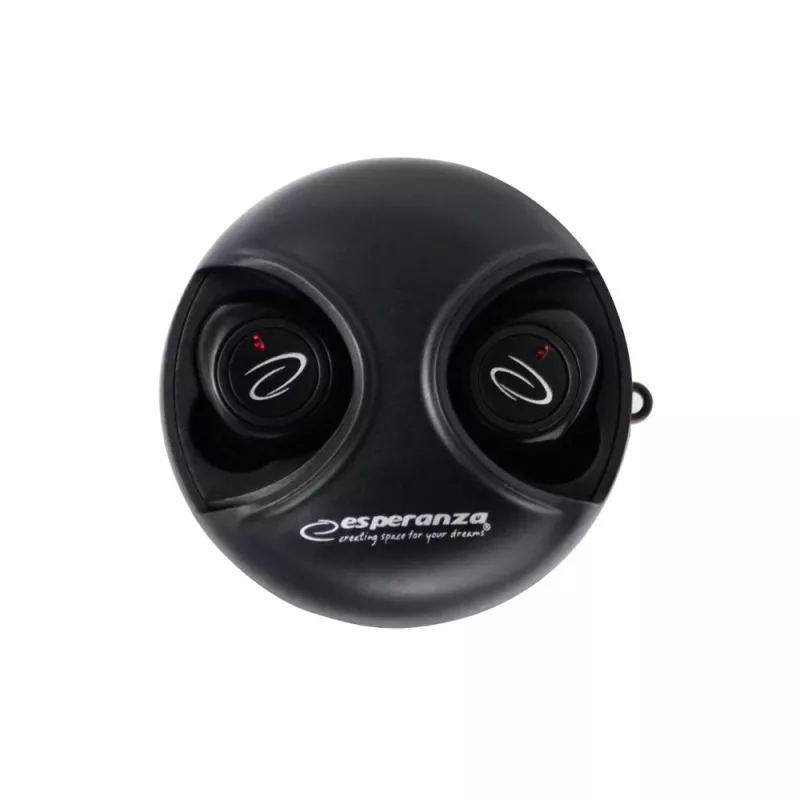 Esperanza EH228K kuulokkeet/headset langaton nappikuulokkeet puhelut/musiikki Micro-USB Bluetooth musta