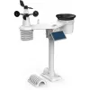 Bresser 7003220 Weather Center 7-in-1 Solar 6-Day 4cast Pro SF digitaalinen sääasema, LCD, musta