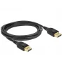 DisplayPort-kaapeli DeLOCK 85661 3 m musta