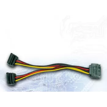 SATA-kaapeli Inter-Tech 88885532 0,15 m 2 x SATA 15-pin