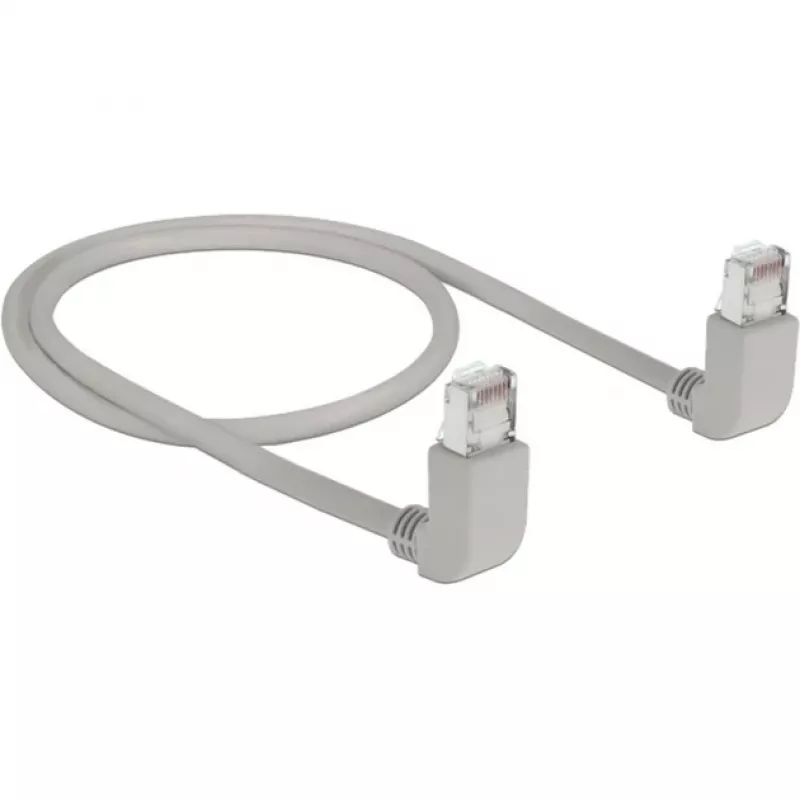Verkkokaapeli DeLOCK 83513 RJ-45 Cat6a 0,5 m harmaa