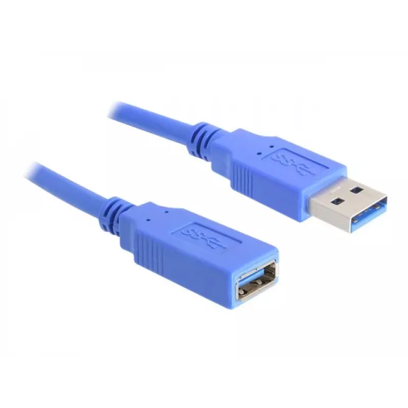 USB-kaapeli DeLOCK USB 3.0-A uros/naaras 1 m