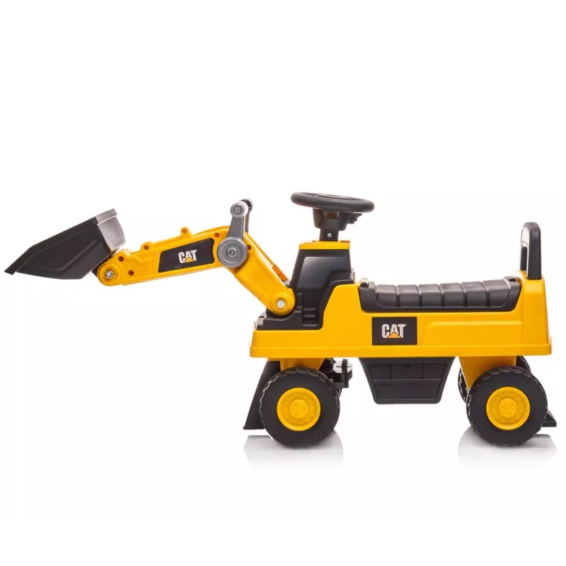 Liukuauto Milly Mally Ride On CAT Loader – lasten liukuajoneuvo, malli 5299