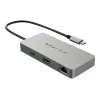 HYPER HDMB2 USB-keskitin USB 3.2 Gen 1 (3.1 Gen 1) Type-C 5000 Mbit/s ruostumaton teräs