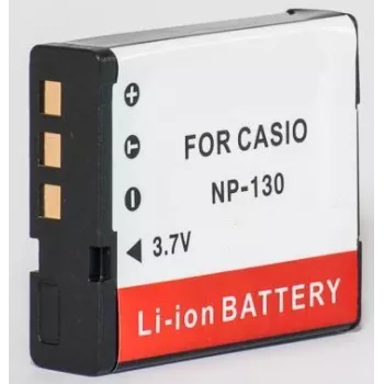 Uudelleenladattava litiumioni-akku Extra Digital NP-130 3,7 V 1250 mAh yhteensopiville laitteille