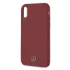 Mercedes-Benz Hard Cover silikoni Apple iPhone XR punainen MEHCI61SILRE