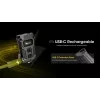 Avaimenperä-taskulamppu Nitecore TINI3 musta 600 lm USB ladattava