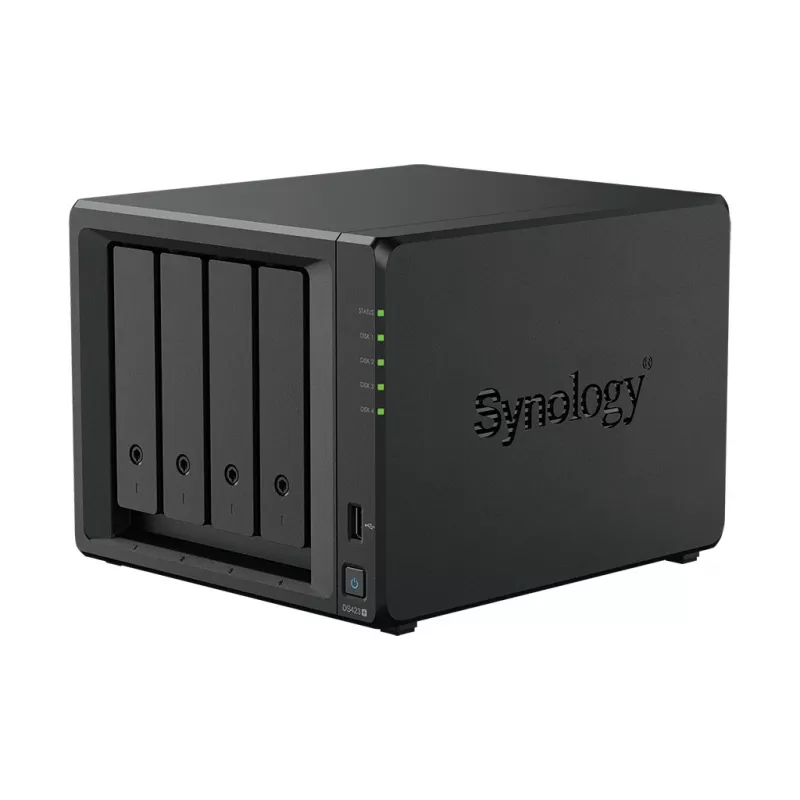 Synology DiskStation DS423+ 4-paikkainen NAS, Intel Celeron J4125, 2GB DDR4